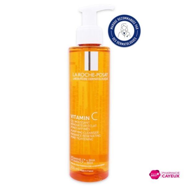 Rp Pure Vit C10 Gel Nettoyant Eclat 200Ml