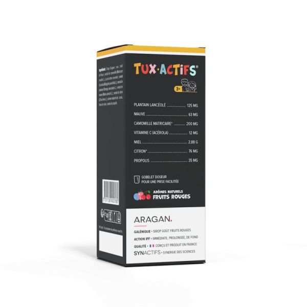 TUXACTIFS® ORGANIC 3+ - Syrup 125 ml