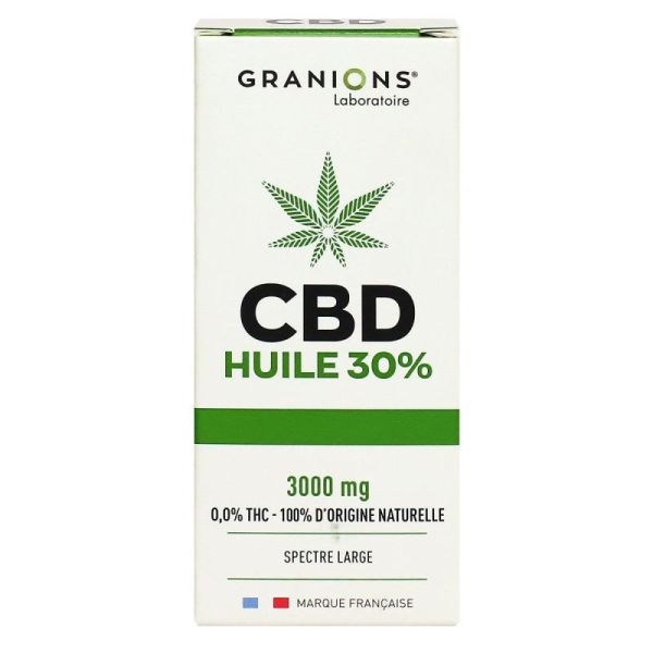 Granions Cbd Huile 30 Flacon 10 Ml