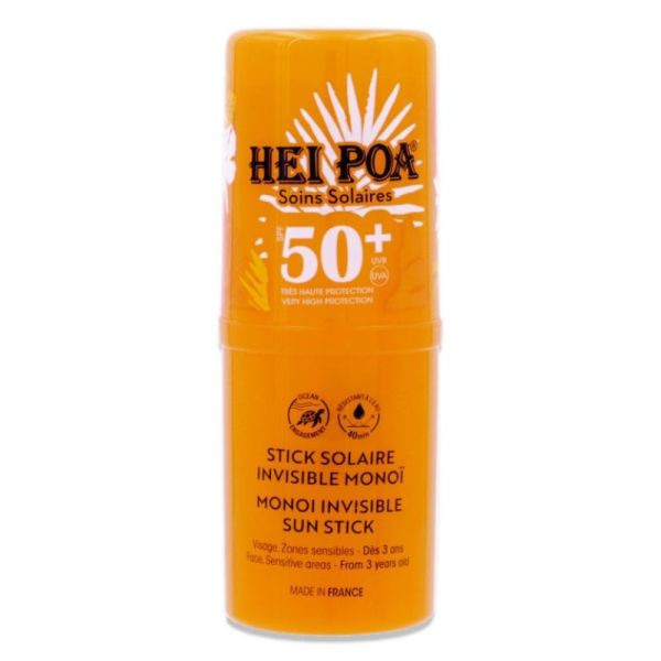 Hei Poa Stick Sol Invisi Monoi Spf50 15G