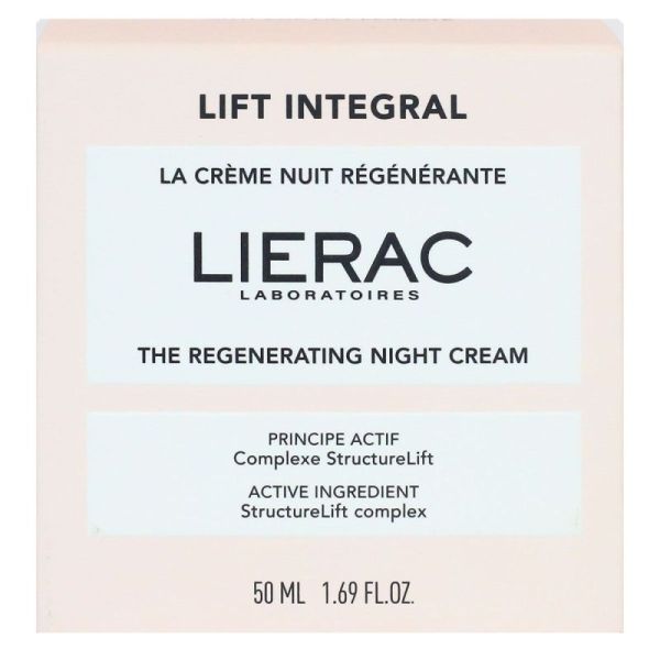 Lierac La Cr Nuit Regenerante Pot 50ml