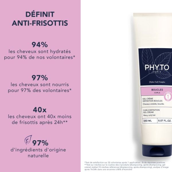 Phyto Gel-Cr Definit Boucles Jr1 150Ml