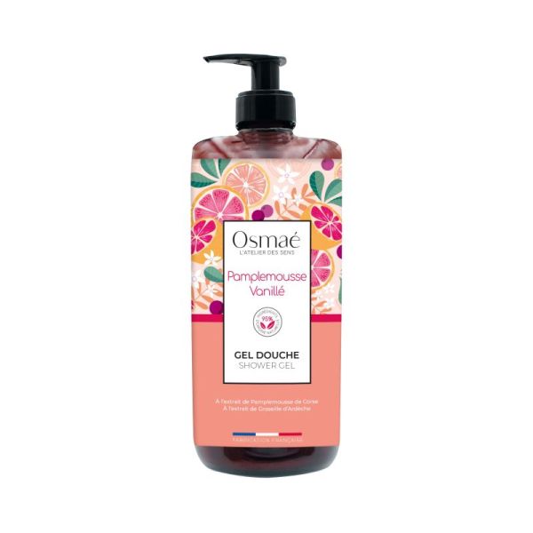 Osmae Gel Douche Pamplemousse  Vanille