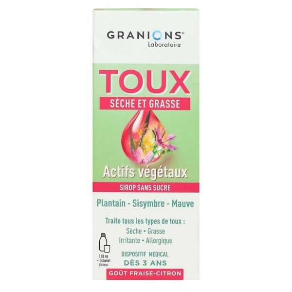 Granions Toux Seche Et Grasse Sirop