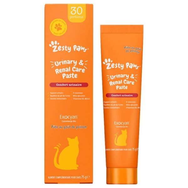 Zesty Paws Cat Urinary Pate 75G