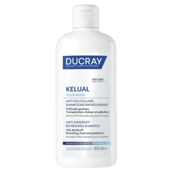 Ducray Kelual Squanorm Shp Rafraich 400Ml