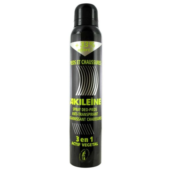 Akileine Spray Noir Format Promo 200Ml