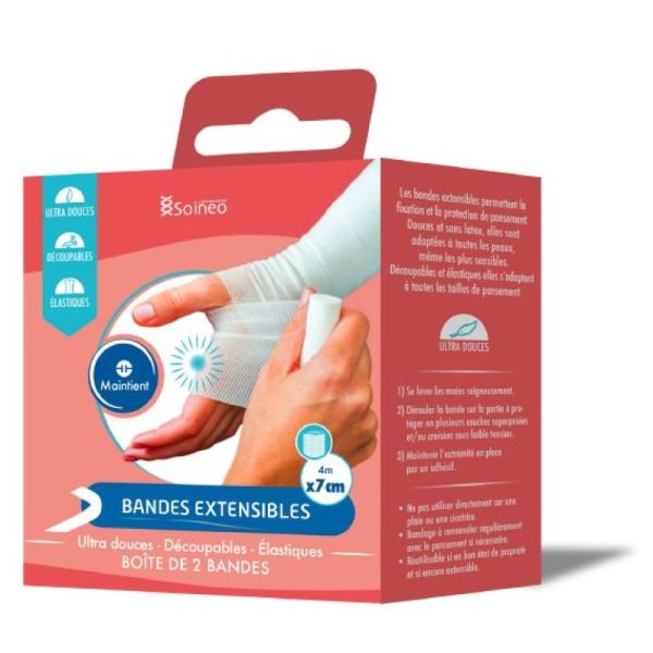 Soineo Bandes Ext Sous Boite 4Mx7Cm Bt2