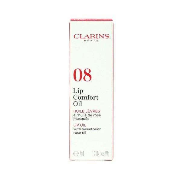Clarins Lip Comfort Oil 08 - Strawberry