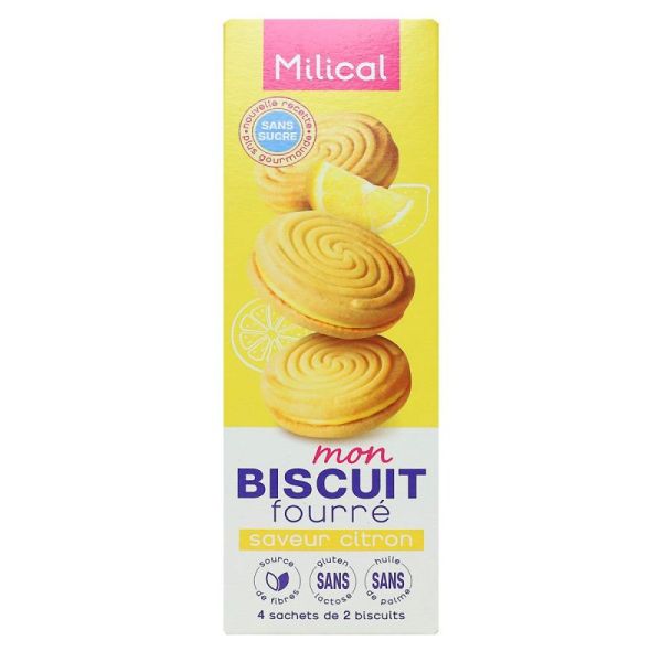 Milical Biscuits Fourres Citron 8