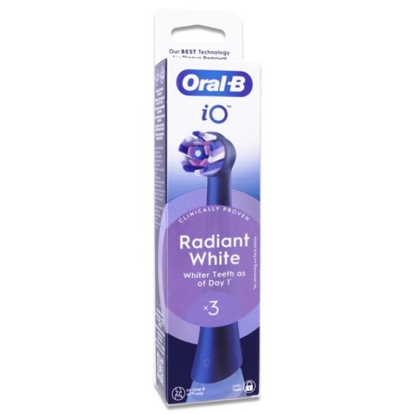 Oral-B Io Brossettes Radiant Noir 3