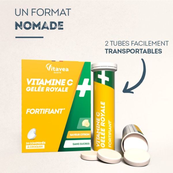 Nutrisanté Fortifying Vitamin C & Royal Jelly x 24 tablets
