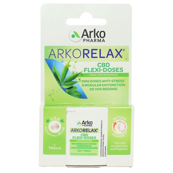 Arkorelax Cbd Flexi-Doses 60 Cpr
