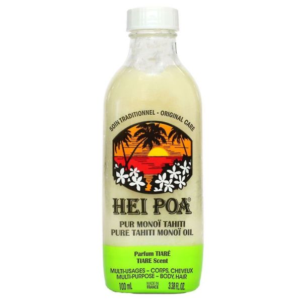 Hei Poa Monoi Tiare Verre 100Ml