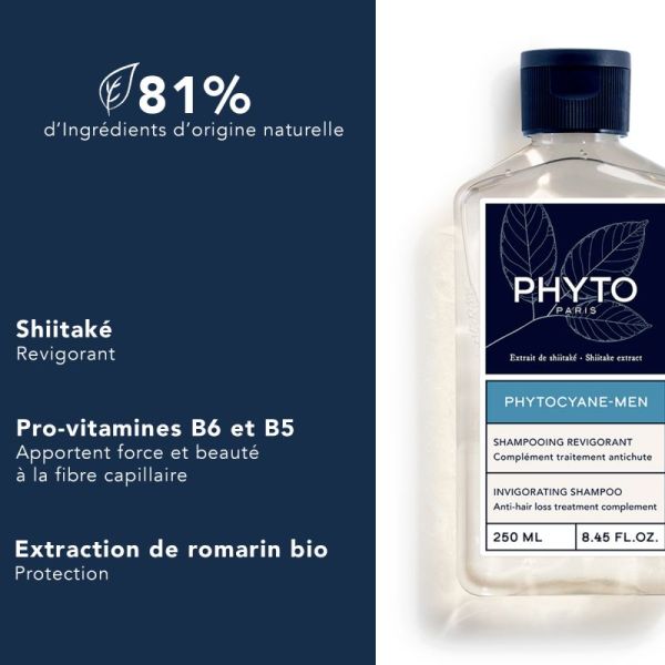 Phytocyane Shp Chute Chev Homme 250Ml