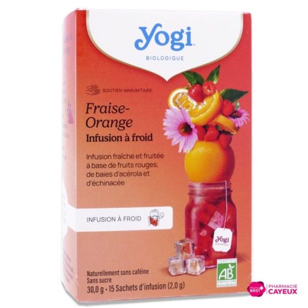 Yogi Tea Infusions Froid Frais Oran 30,6G