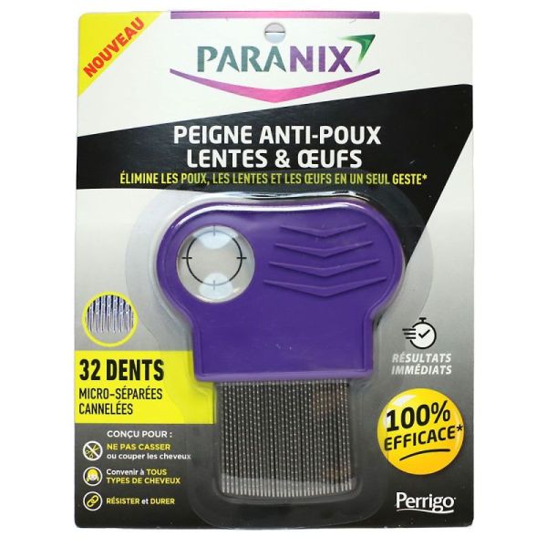 Paranix Peigne Anti Poux/Lentes/Oeufs