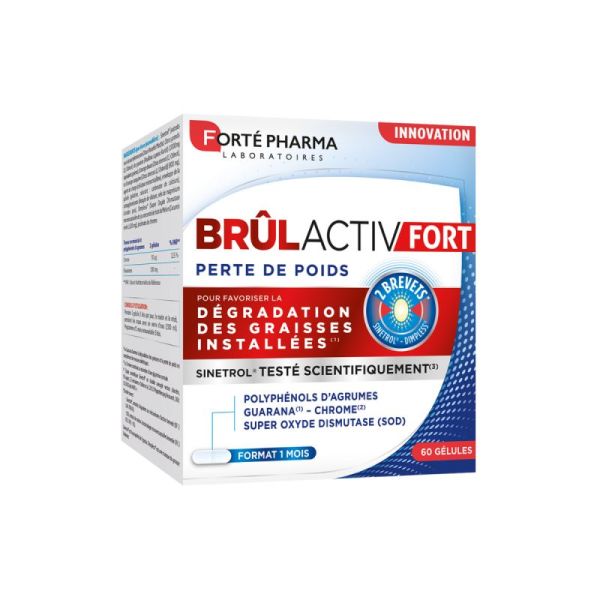 Brûlactiv Fort weight loss 60 capsules