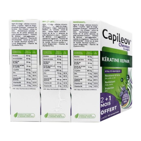 Capileov Cheveuxkeratine Repair 90Cp