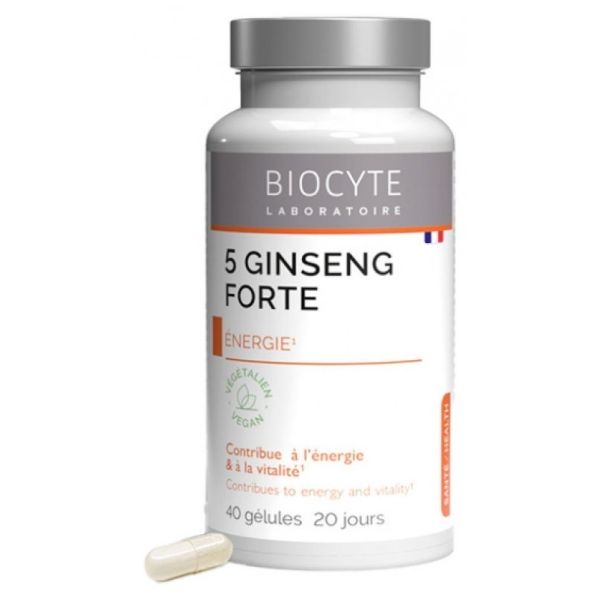 Biocyte 5 Ginseng Forte 40 Gelules