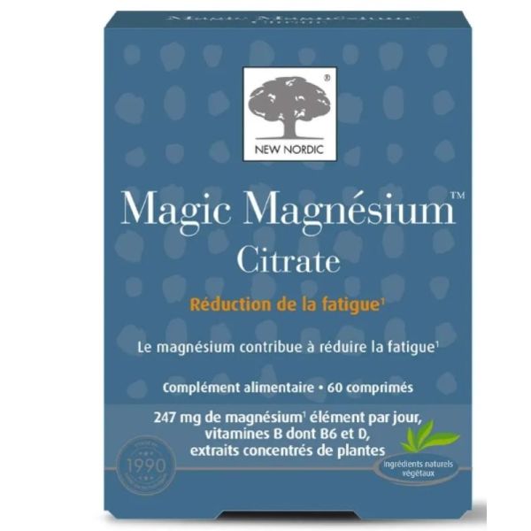 New Nordic Magic Magnesium Citrate Cpr60