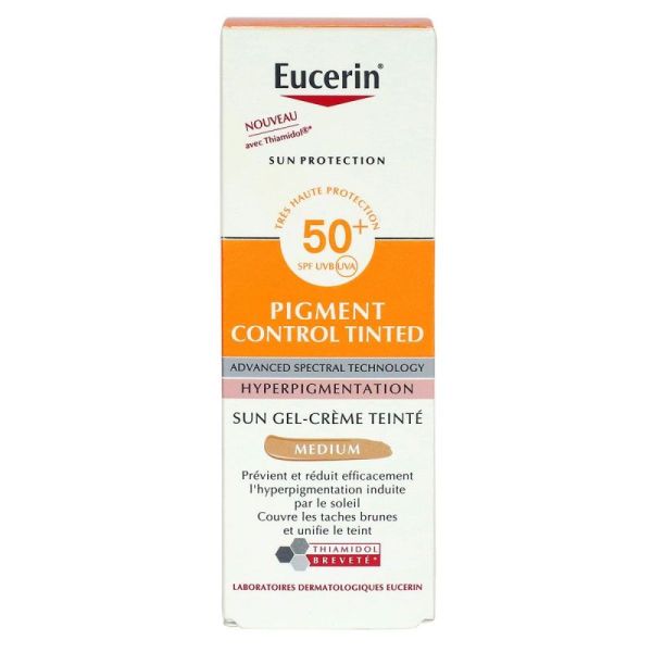 Eucerin Sun Pigment Gel Cr Ttee Ip 50 50m