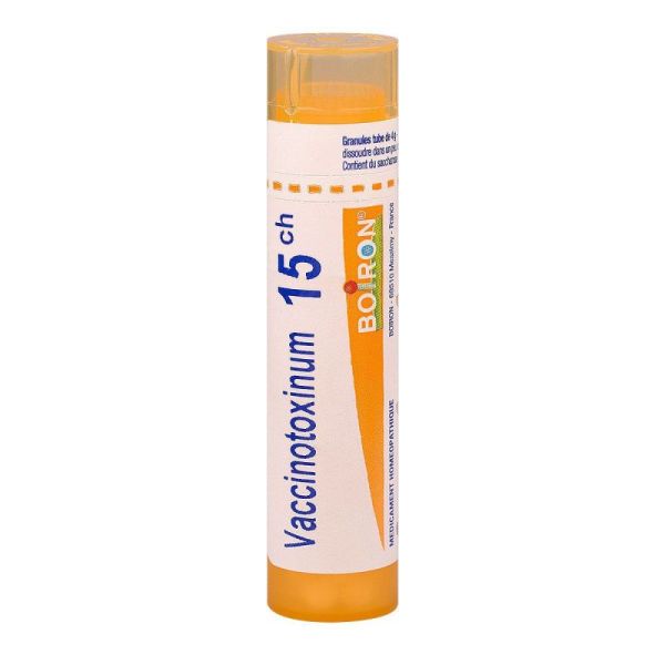 Vaccinotoxinum tube granules 15CH