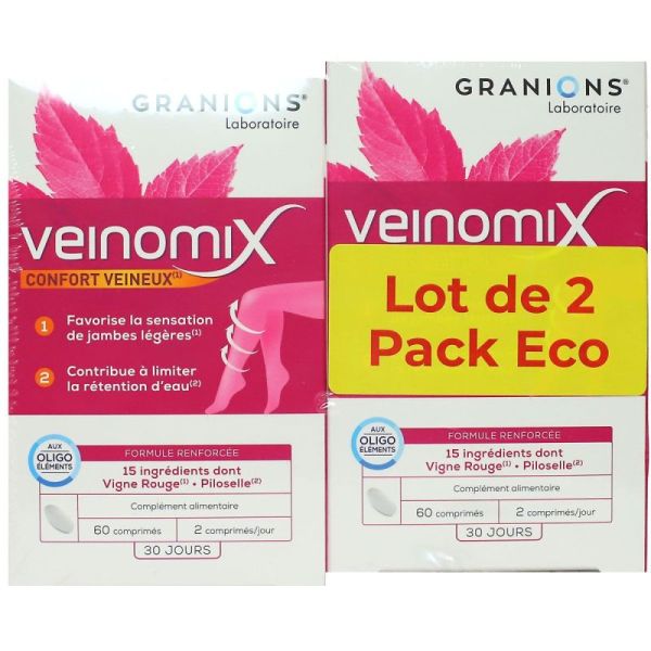 Granions Veinomix 2X60Cprnon Delottable