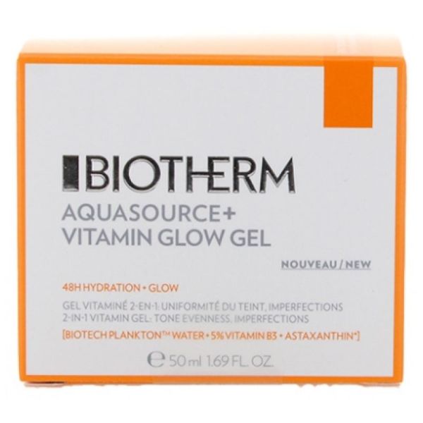 Biotherm Aquasource Vit Glow Gel T50Ml