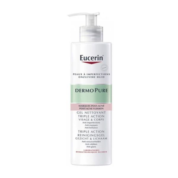 Eucerin Dermopur Gel Nett Trip Act 400Ml