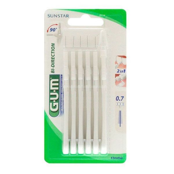 Bi-Direction Interdental Brush 0.7 mm