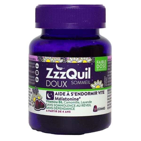 Zzzquil Doux Sommeil 30Gommes Frt Bois