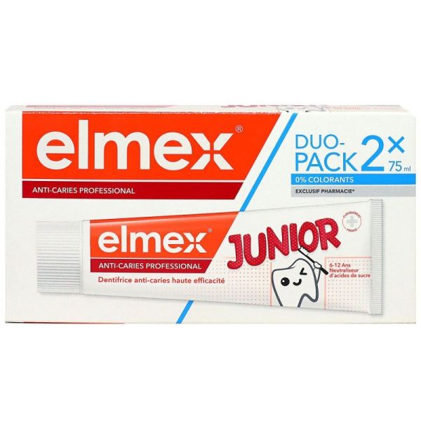 Elmex Dent Ac Pro Junior 2X75Ml