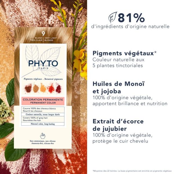 COLOR - 9 Very Light Blonde