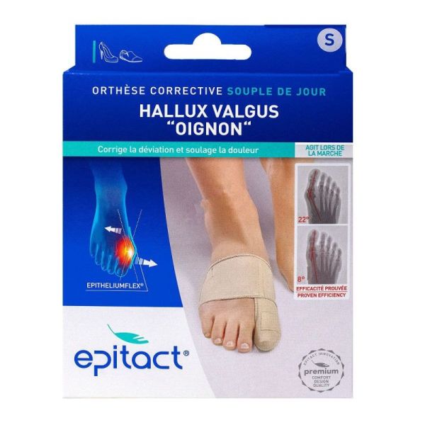 Hallux Valgus (bunion) corrective orthosis, daytime size