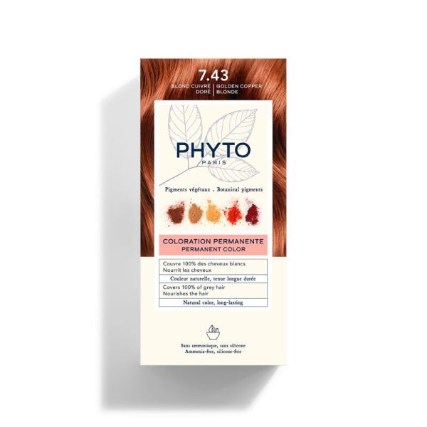 Phytocolor 7.43 Golden Copper Blonde