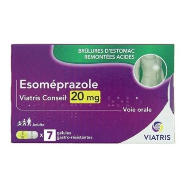 Esomeprazole Myc 20mg Gelu Bt7