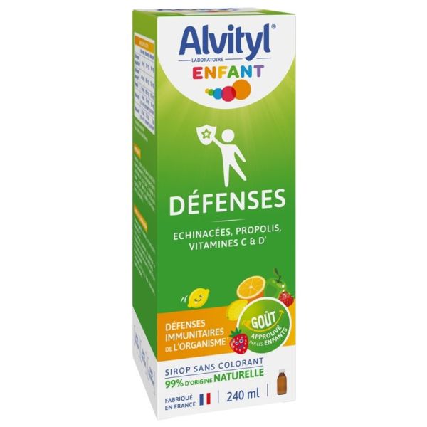 Défenses sirop goût tutti-frutti - 240 ml