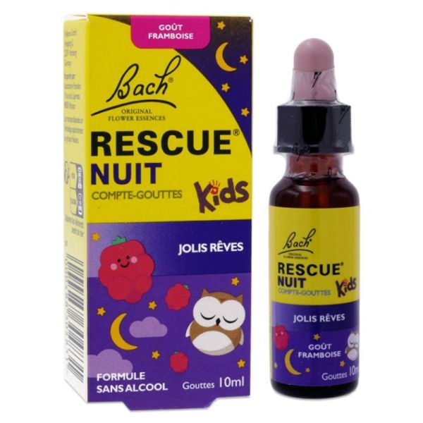 Rescue Nuit Kids Jolis Reves Framboi 10Ml
