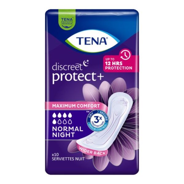Tena Discreet Normal Night S10