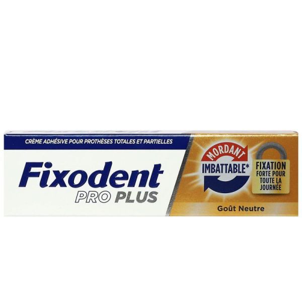Fixodent Pro Plus Neutre 40G