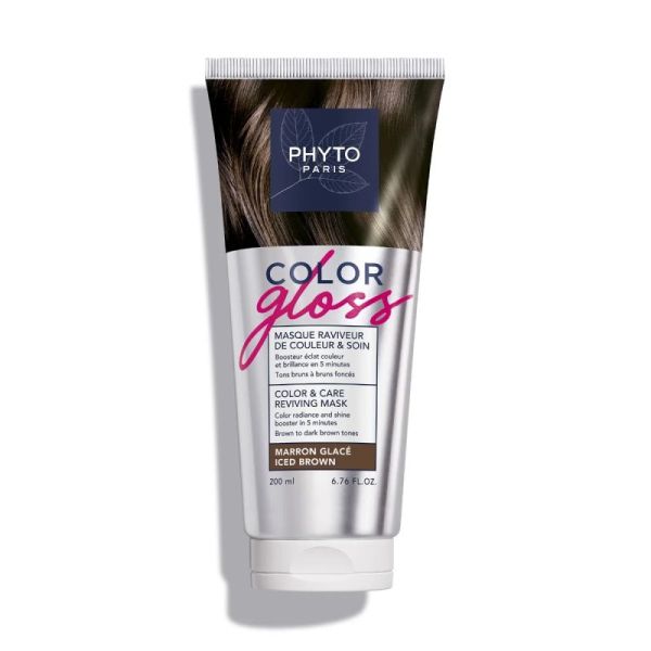 Phyto Masq Coul Soin Marron Glace Fl200Ml