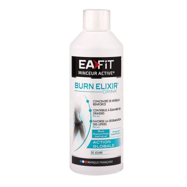 Burn Elixir Drink spicy green tea flavor 500ml