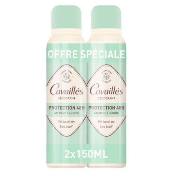 Roge-Cav Deo Dermato 48H Spray 2X150Ml