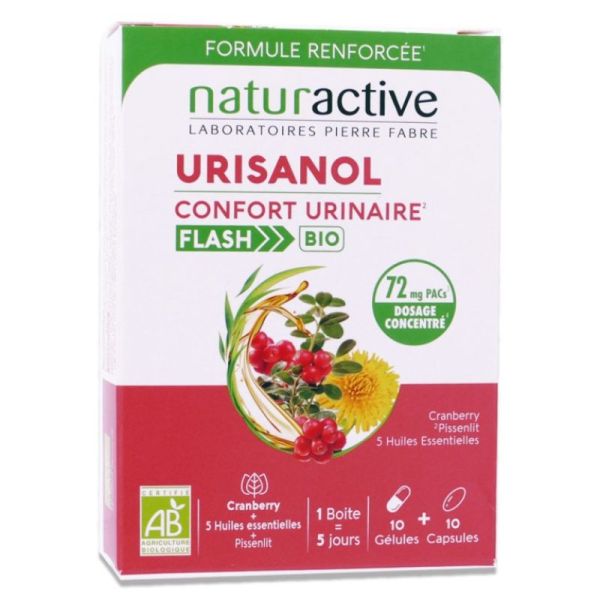 Urisanol Flash Bio 10Gel10Cap