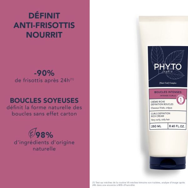 Phyto Cr Riche Nutrition Boucles Tb 250Ml