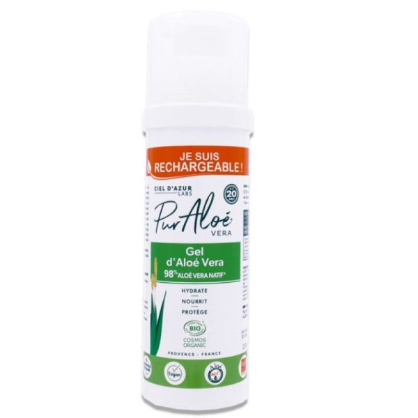Pur Aloe Gel Ext 98 250Ml Rechargeab Bio