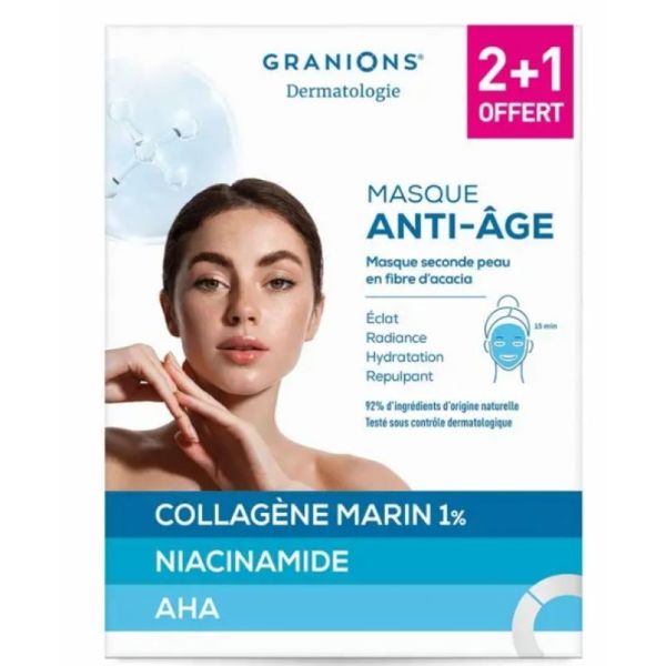 Granions Dermmasque Seco Peau Anti-Age X3
