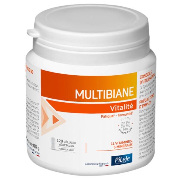 Multibiane vitamins & minerals 120 capsules