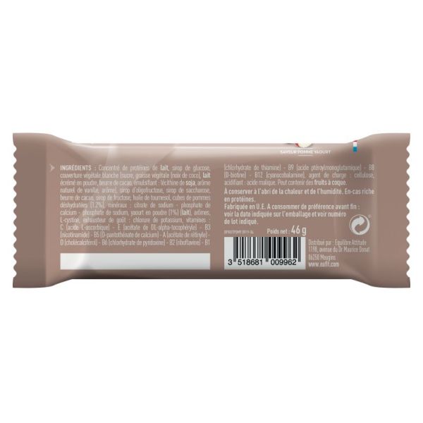 Apple yogurt flavored protein bar 46g